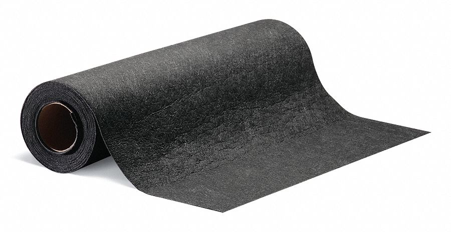 Pig Urinal Floor Mat 25 Ft L X 24 W X 1 16 H Unscented Black