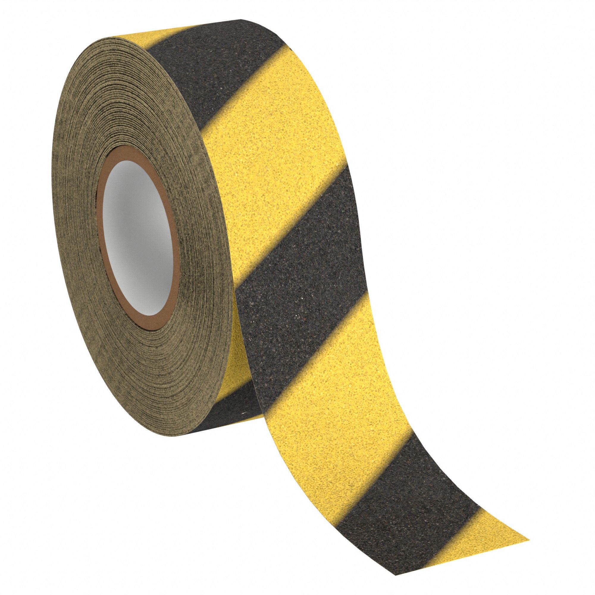 RUBAN ANTIDÉRAPANT, ABRASIF GROSSIER, TAILLE DE GRAIN 60, 60 PI X 2 PO, OXYDE D'ALUMINIUM, NOIR/JAUNE