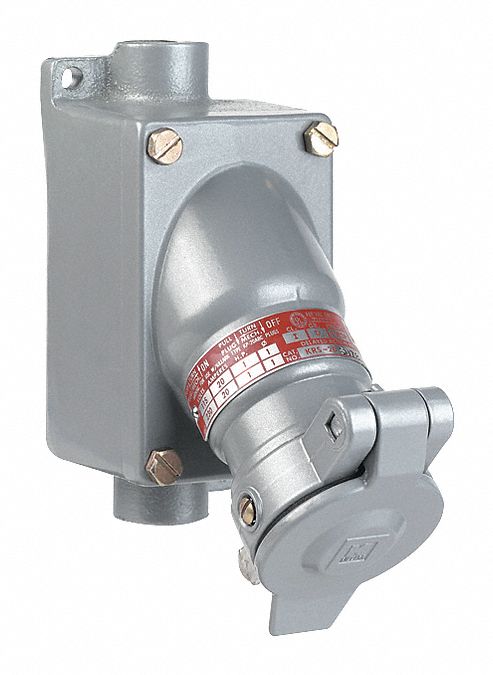 PIN SLEEVE RECEPTACLE,115/230V AC