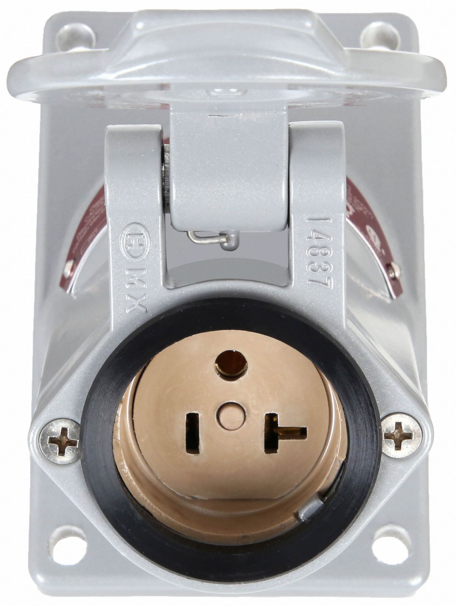 Hubbell Killark Receptacle 120v Ac Voltage 7 Nema Rating 20 A Amps 54dg43ugr0 20231qw 0080