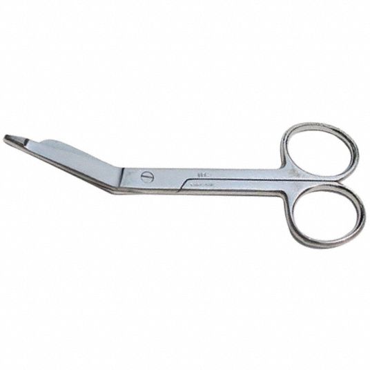 EMI Lister Bandage Scissors, Stainless Steel, Adult - Bulk multipack -  Select Quantity (3.5 - 10 Pack)