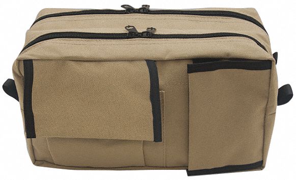 Fanny Pack, Brown, 10" L, Cordura Nylon