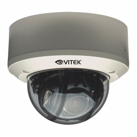 VITEK Camera, Dome, Motorized Auto Iris Lens, Voltage 12V DC/24V AC