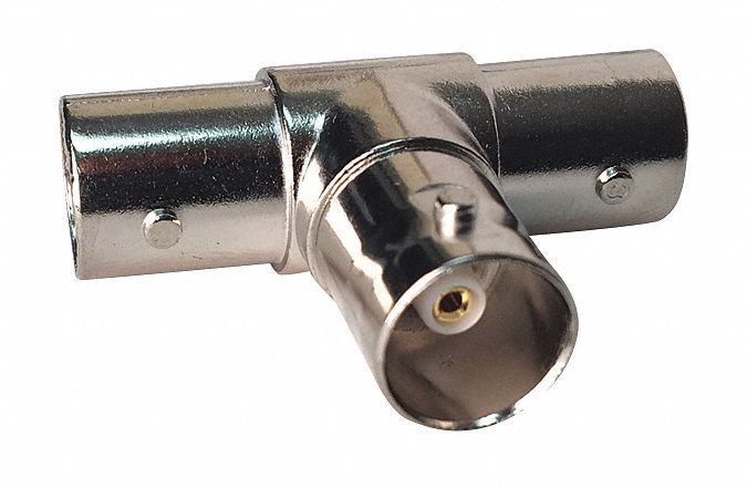 Bnc T Connector Plug 1 Camera Into 2 Monitors Or Recorders