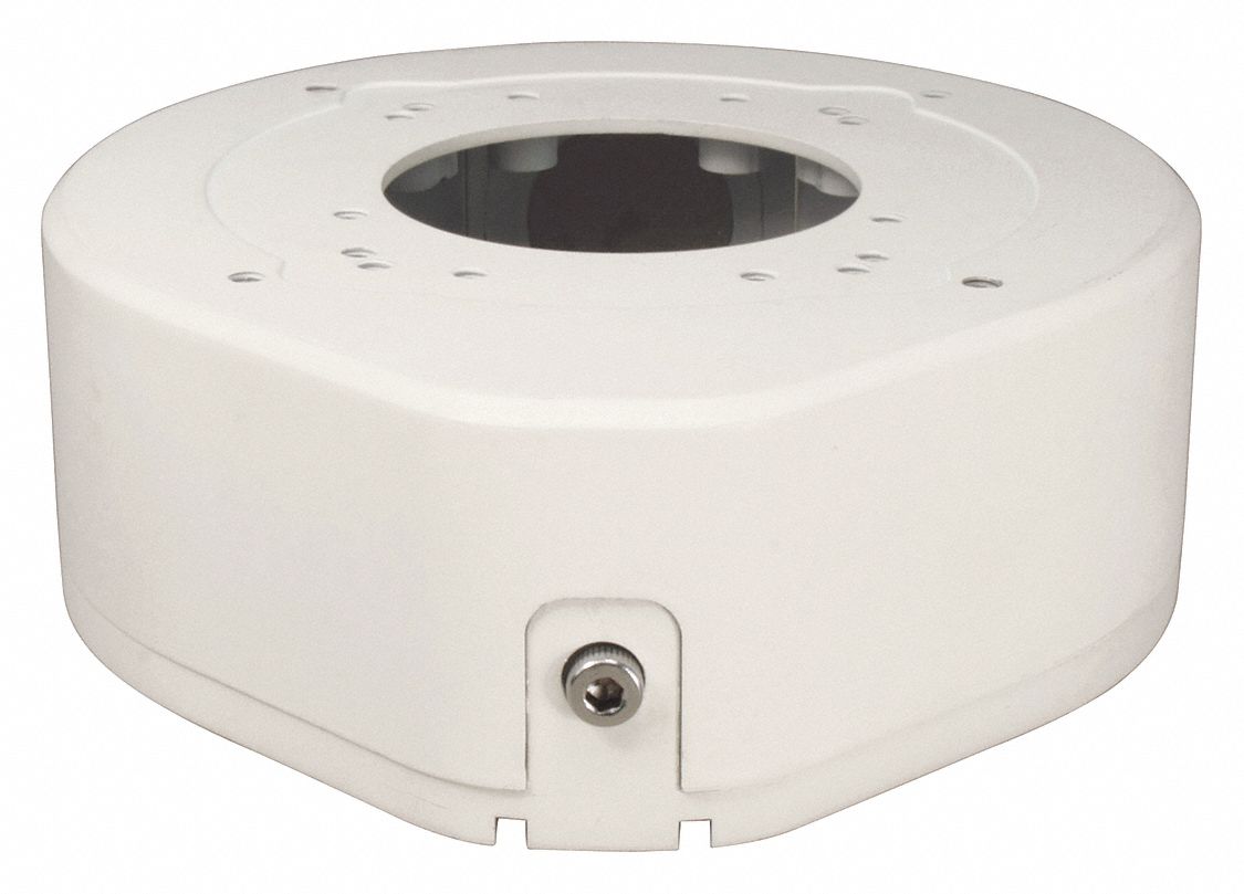 Camera Cover: Ceiling/Wall, Aluminum, Waterproof, Ivory, VT-TJB04