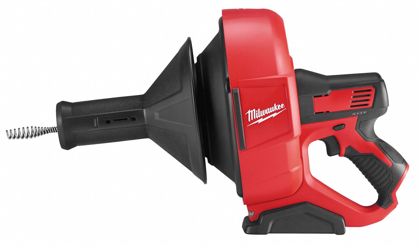 MILWAUKEE Drain Gun, 5/16" Cable Size, 12V 54DM02257120 Grainger