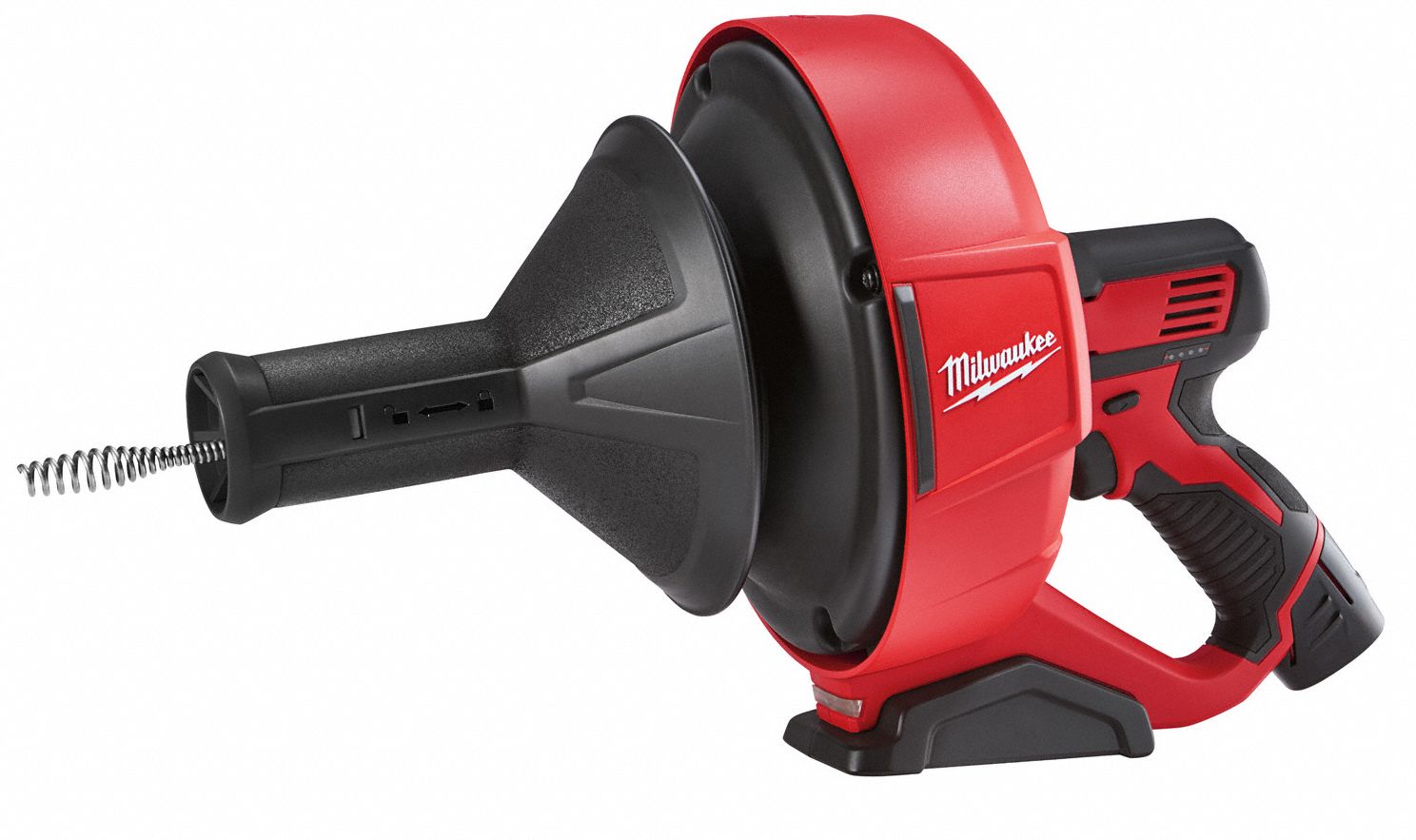 MILWAUKEE Drain Gun, 5/16" Cable Size, 12V 54DM03257121 Grainger