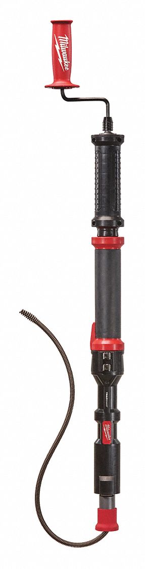 Milwaukee Closet Auger 3 8 Cable Dia 54dm15 49 16 2574 Grainger