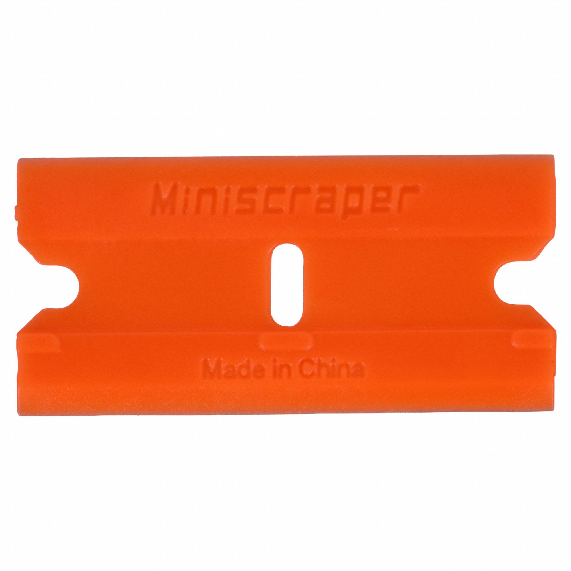 LAME GRATTAGE,ORANGE,PLASTIQUE,PQ25