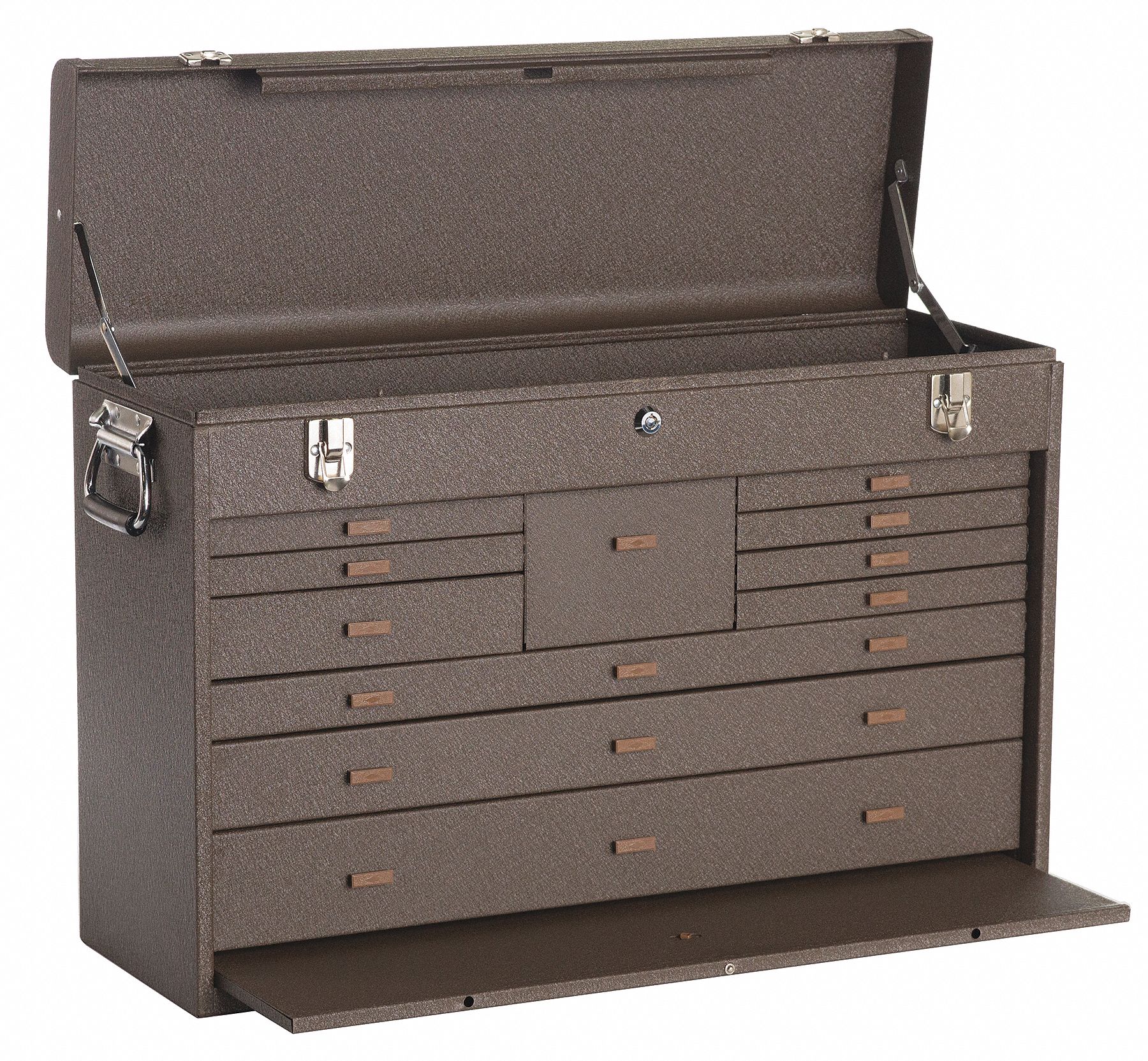 KENNEDY Brown Heavy Duty Top Chest, 18 in H X 26 3/4 in W X 8 1/2 in D