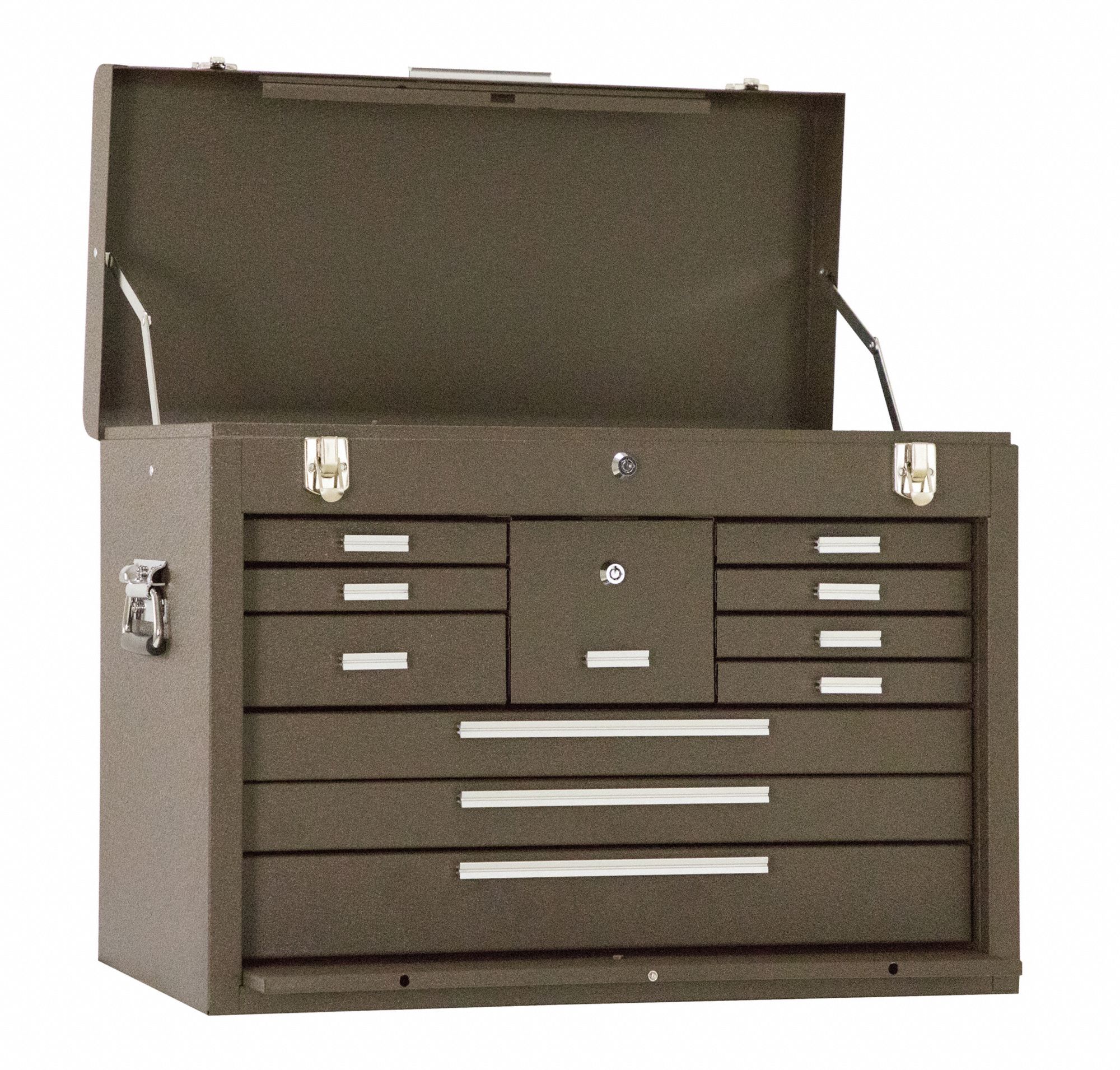 KENNEDY Top Chest Matte Brown, 26 1/8 in W x 12 1/8 in D x 18 7/8 in H