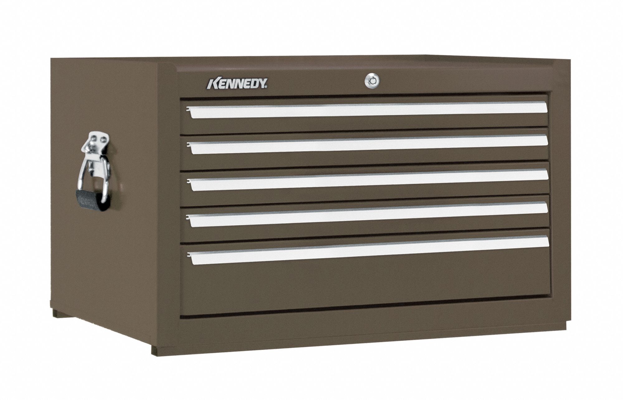 Top Chest: 5 Drawers, Heavy Duty, 27 in Overall Wd, 18 in Overall Dp, 16 1/2 in Overall Ht