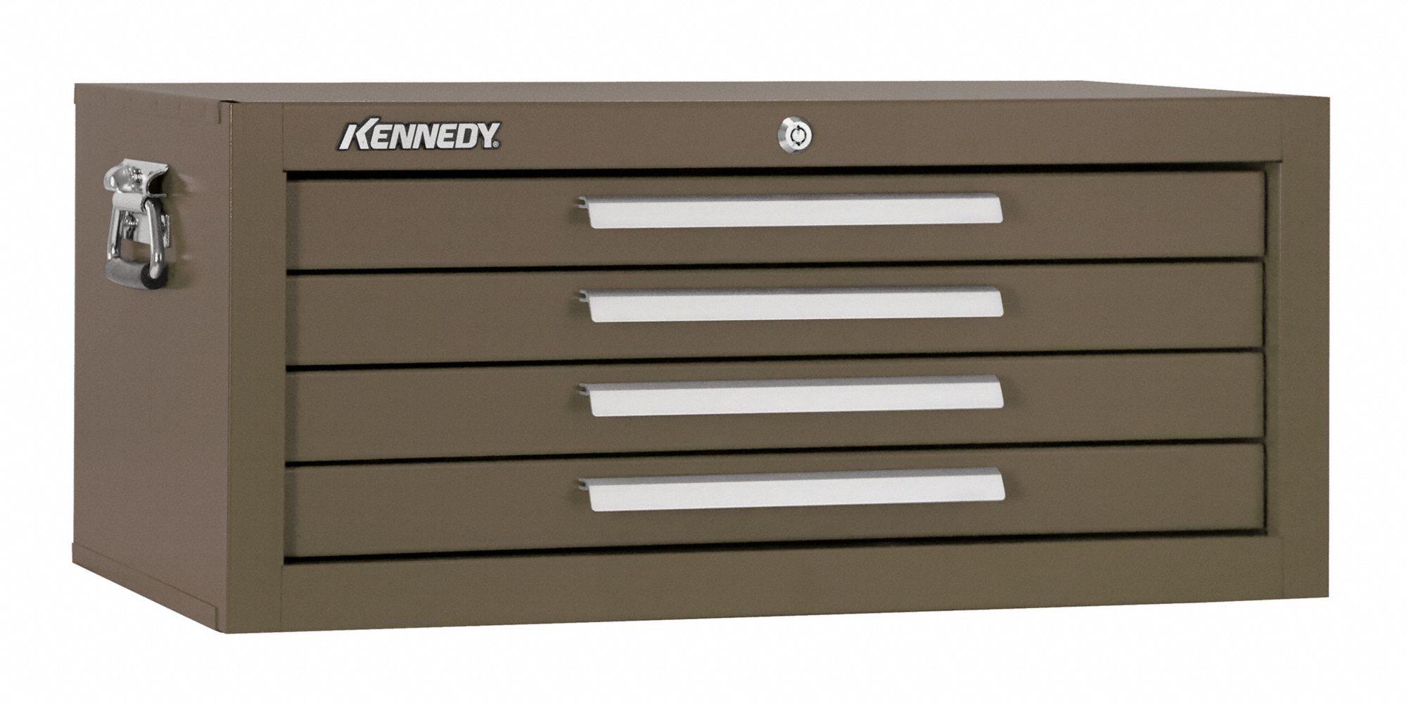 KENNEDY, Matte Brown, 26 3/4 in W x 12 1/2 in D x 11 3/4 in H, Intermediate Chest 54DN272604B