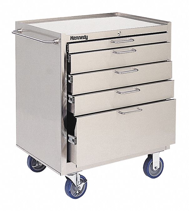 Kennedy Stainless Steel Heavy Duty Tool Cabinet 35 5 16 H X 29