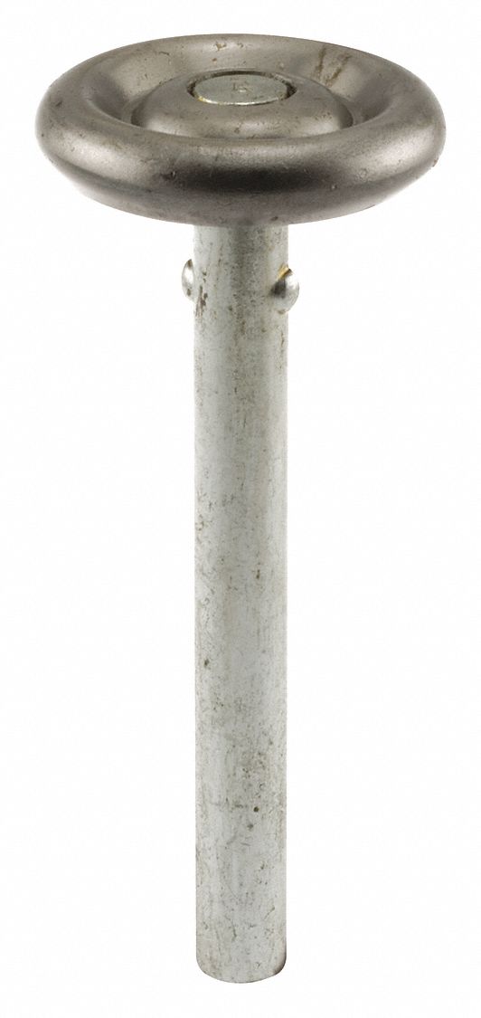 Garage Door Roller: Surface Mount, 1 7/8 in Wheel Dia, 3/8 in Wheel Wd, 3 7/8 in Shaft Lg