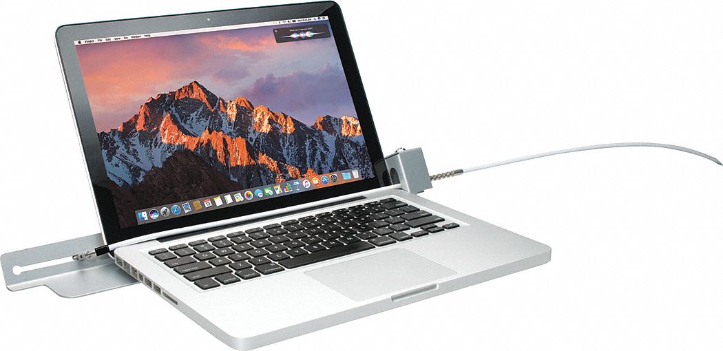 Cta Digital Silver Laptop Security Station Desk Or Grommet Mount
