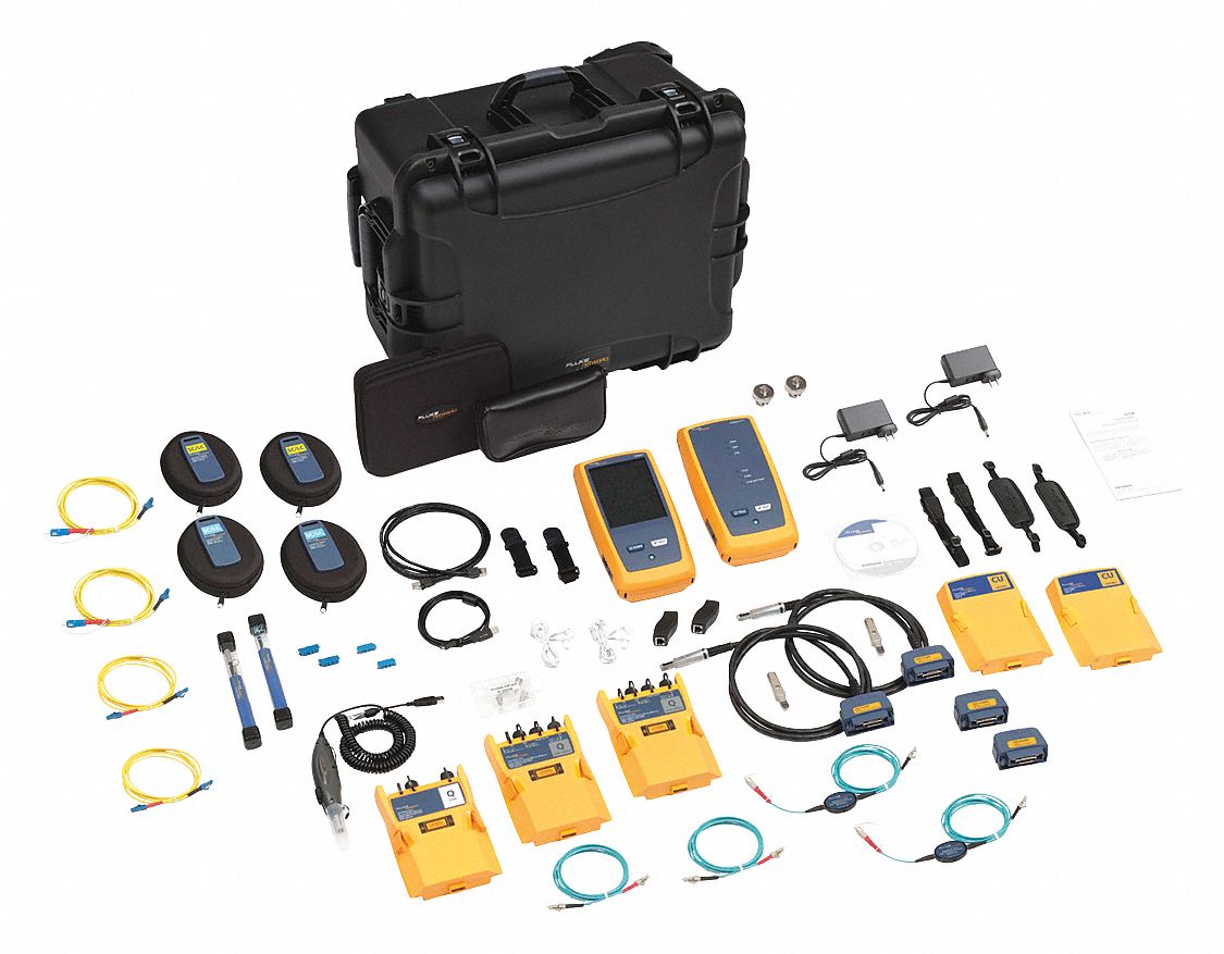 FLUKE NETWORKS, DSX28000QOI, 40 GBps Max. Speed Measured, Cable Tester