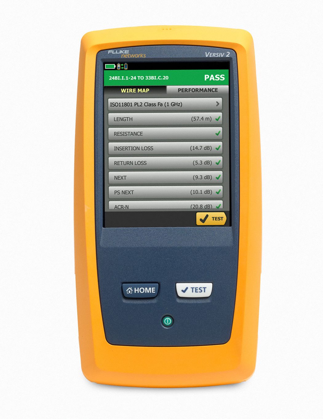 FLUKE NETWORKS Cable Tester 54DV39DSX25000 Grainger