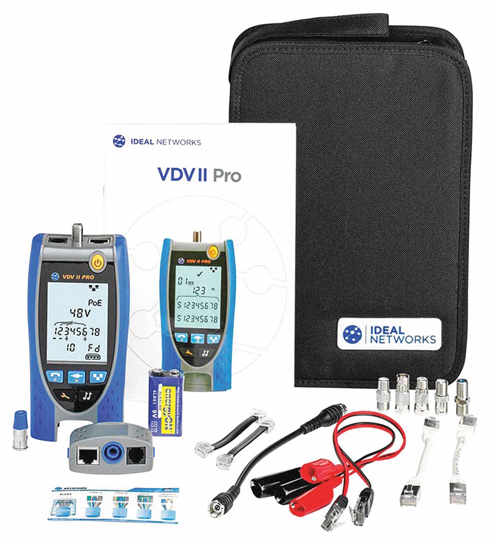 IDEAL, Base Model, R158003, Cable Tester Kit - 54DV72|R158003 - Grainger