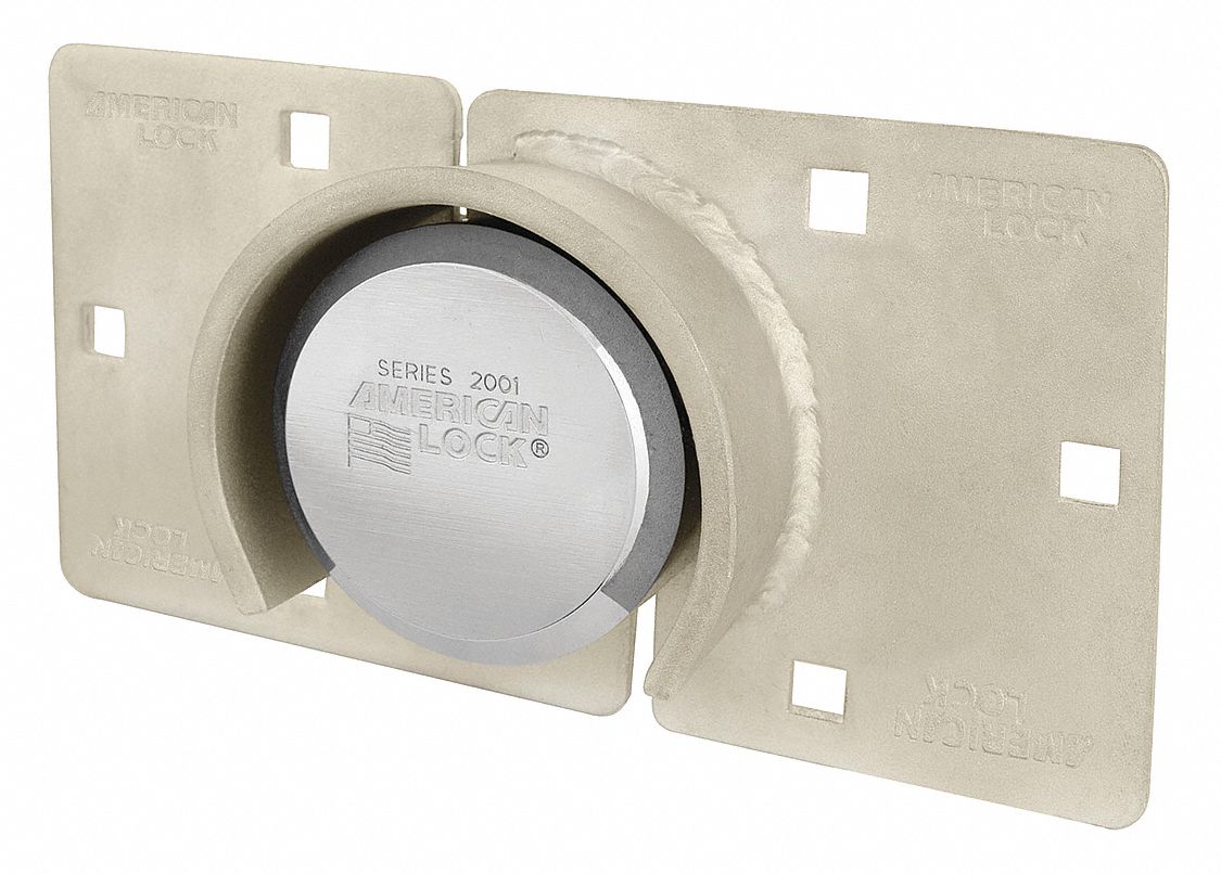 AMERICAN LOCK Van Locks with Hasp, Steel 54DX32A801LHCKA Grainger