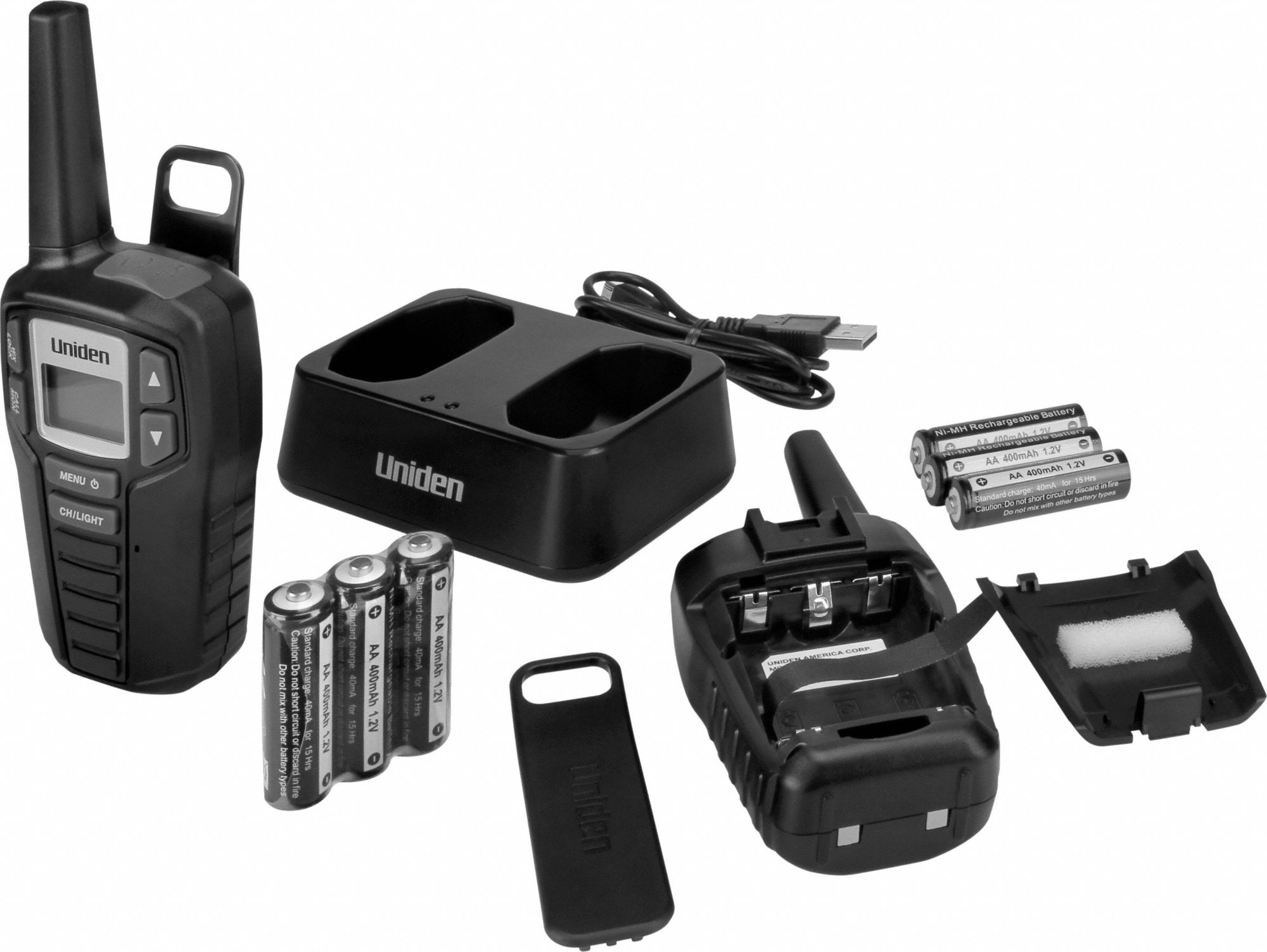 UNIDEN Handheld Portable Two Way Radio, Uniden SX, 22, FRS/GMRS, Analog