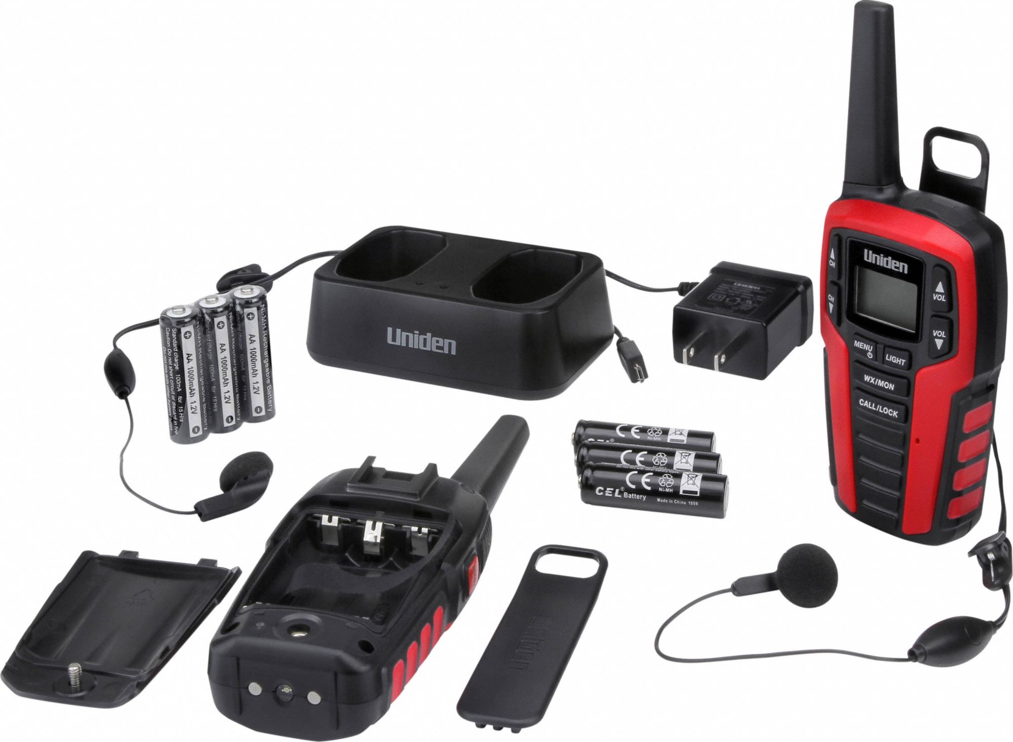 UNIDEN Handheld Portable Two Way Radio, Uniden SX, 22, FRS/GMRS, Analog