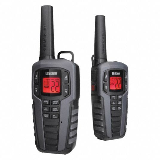 UNIDEN, SX377-2CKHS, Portable Two Way Radio - 54DX45|SX377-2CKHS - Grainger