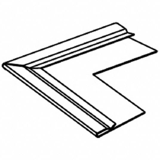 ARMSTRONG, Mfr Part 7863N, 12 ft Overall Lg, Ceiling Grid Trim