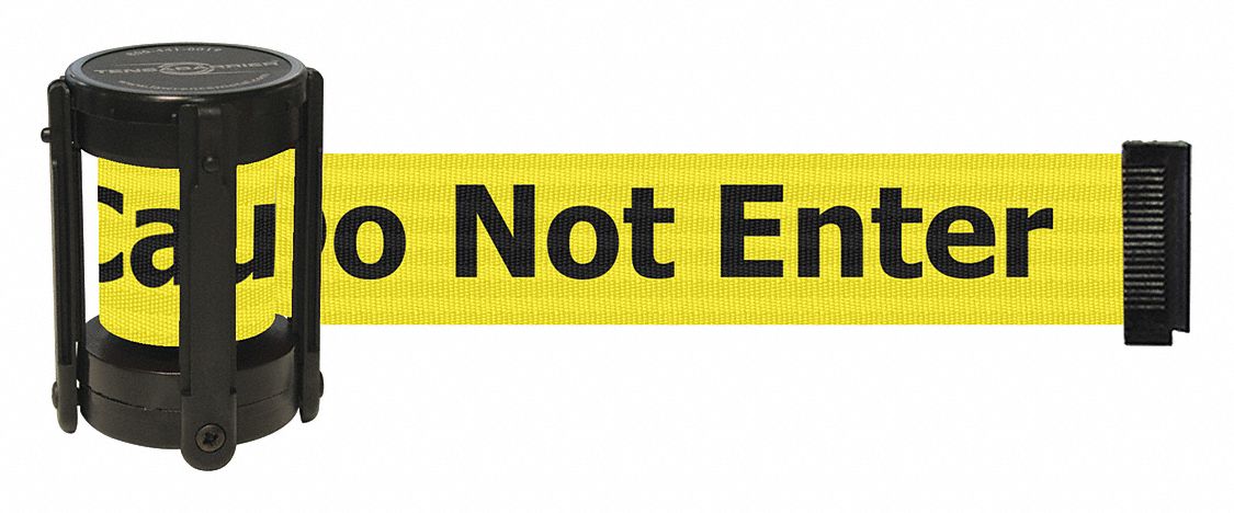 Barrier Post, Plastic Post, Black Finish