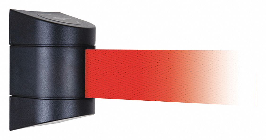 Barrier Post, Plastic Post, Black Finish