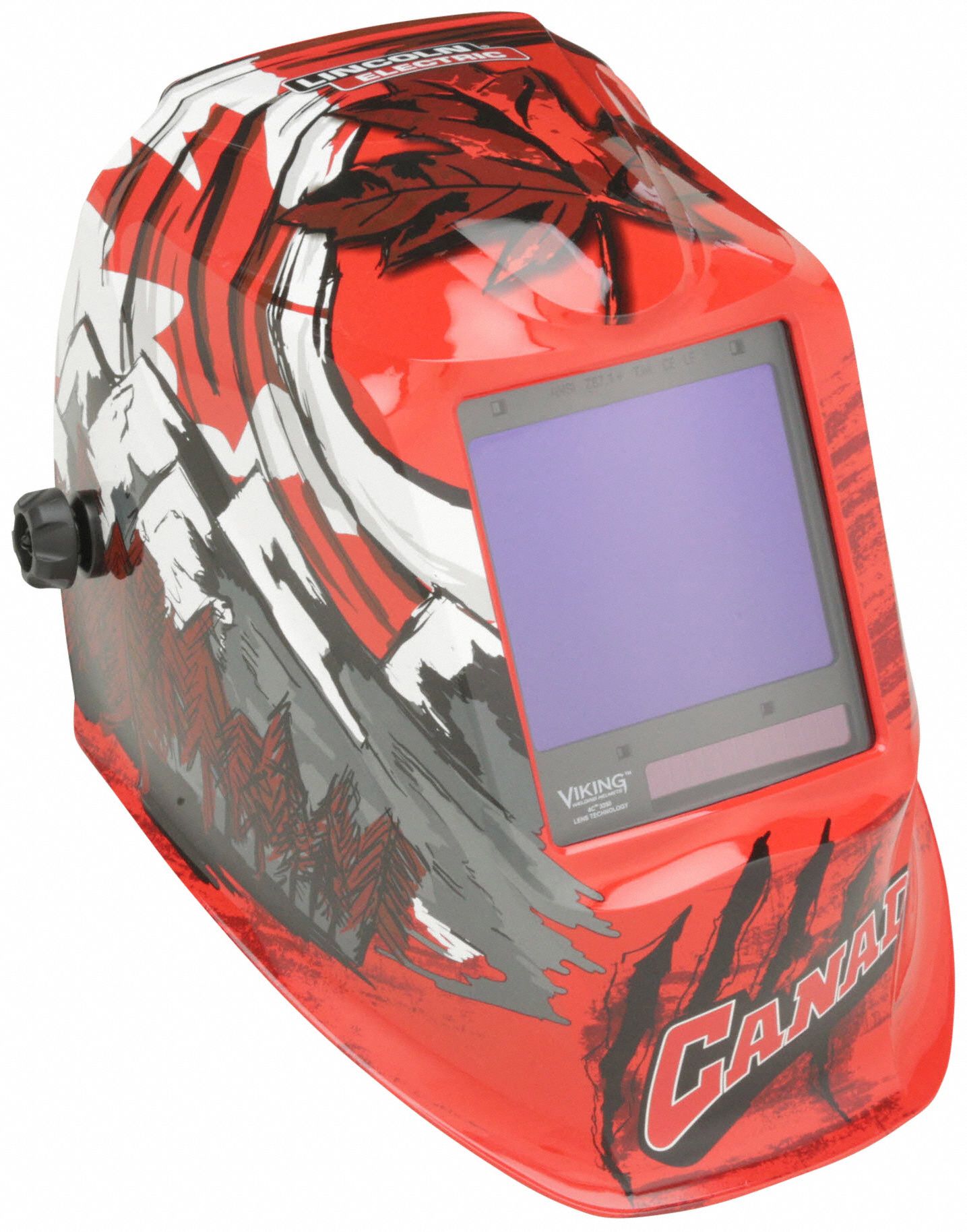 LINCOLN ELECTRIC, Auto-Darkening, 4 Arc Sensors, Welding Helmet