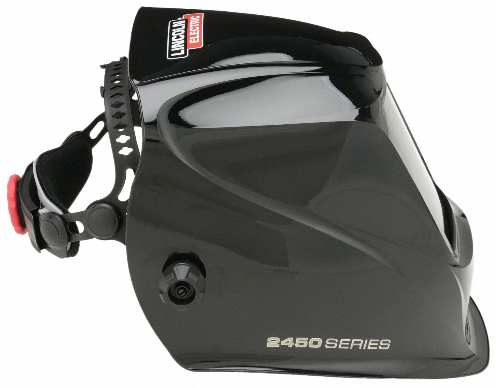 LINCOLN ELECTRIC Welding Helmet AutoDarkening, 4 Arc Sensors, Black