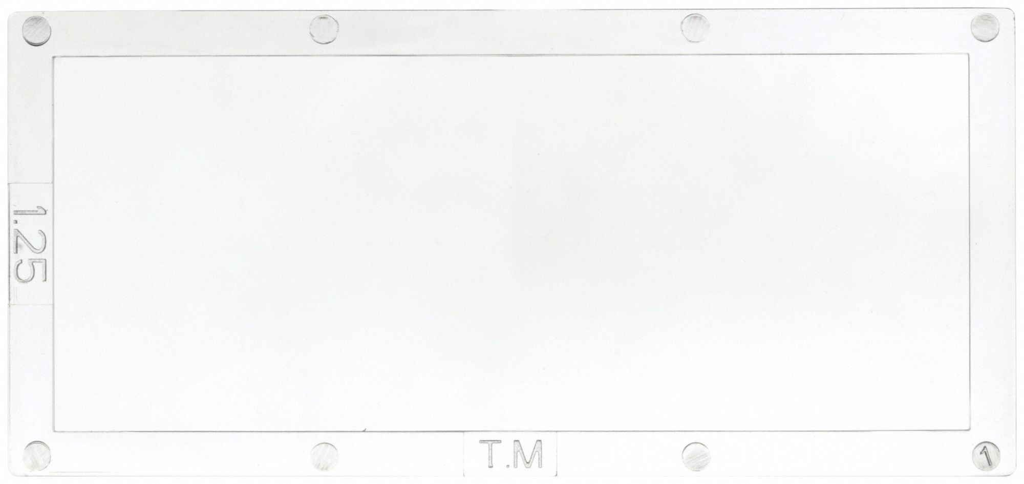 Cheater Lens Kit: Viking(Tm) Series Helmets, +1.25, Clear, W3, 4 1/4 in Plate Lg