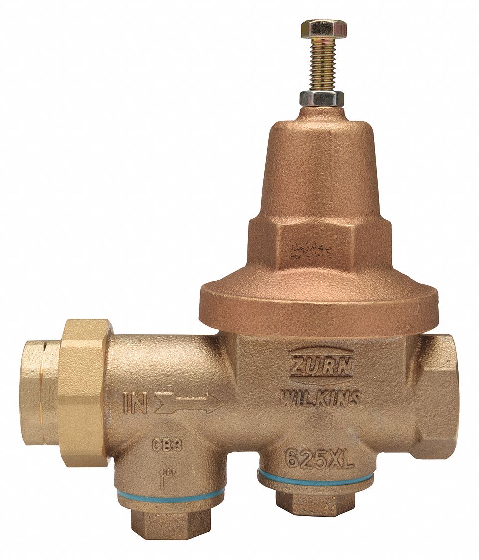 WATER PRESSURE REDUCING VALVE: FNPT X FNPT, 1 IN PIPE SIZE, CAST BRONZE, NPT X NPT