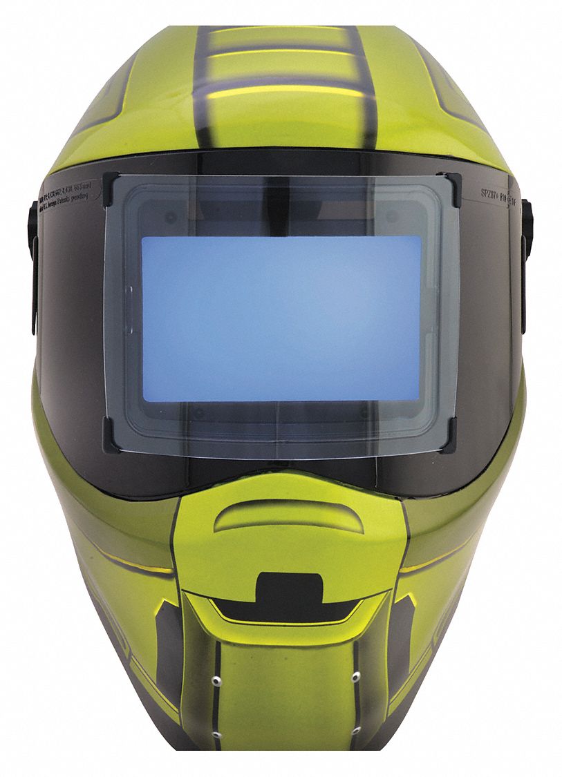 Welding Helmet, F Series, Graphics, Plastic