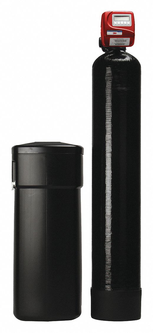 3M 12 in" x 12 in" x 52 in" Water Softener with Salt Storage Capacity