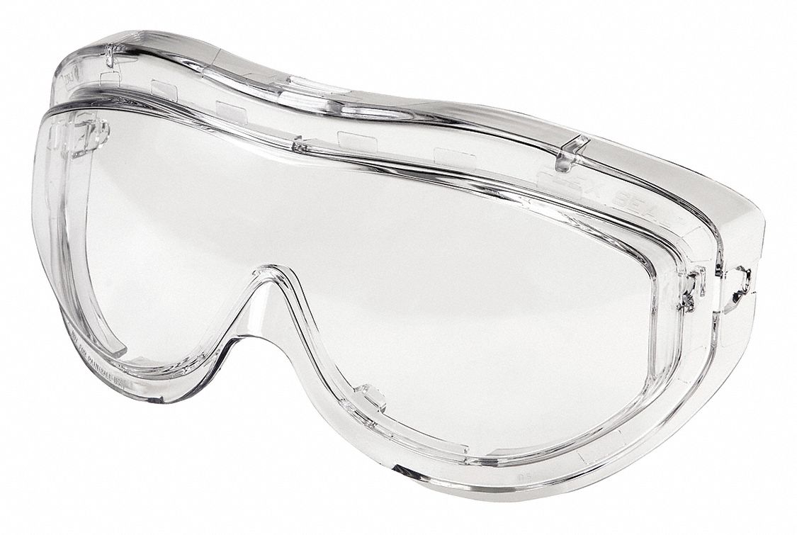 HONEYWELL UVEX Replacement Lens, AntiFog, Polycarbonate, Clear Lens