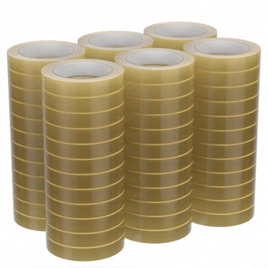 Scotch 313, Carton Sealing Tape, Clear, Tan, Acrylic Tape