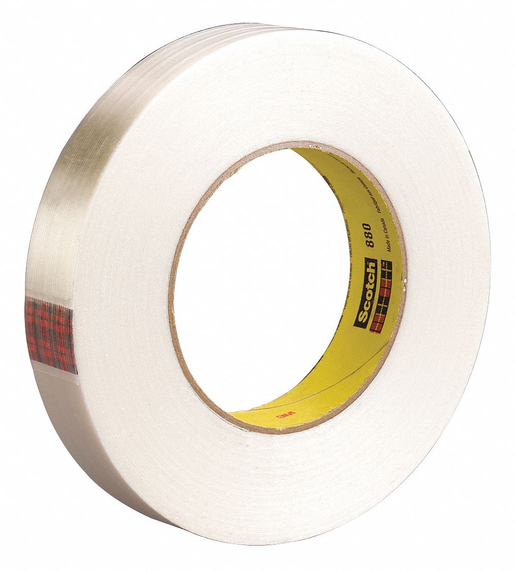 361X25,4 3M, 3M Scotch 361 361 Cloth Tape, 55m x 25mm, White, 236-7456