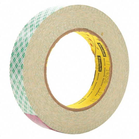 Scotch Double-Coated Paper Tape - 36 yd Length x 1 Width - 6 mil