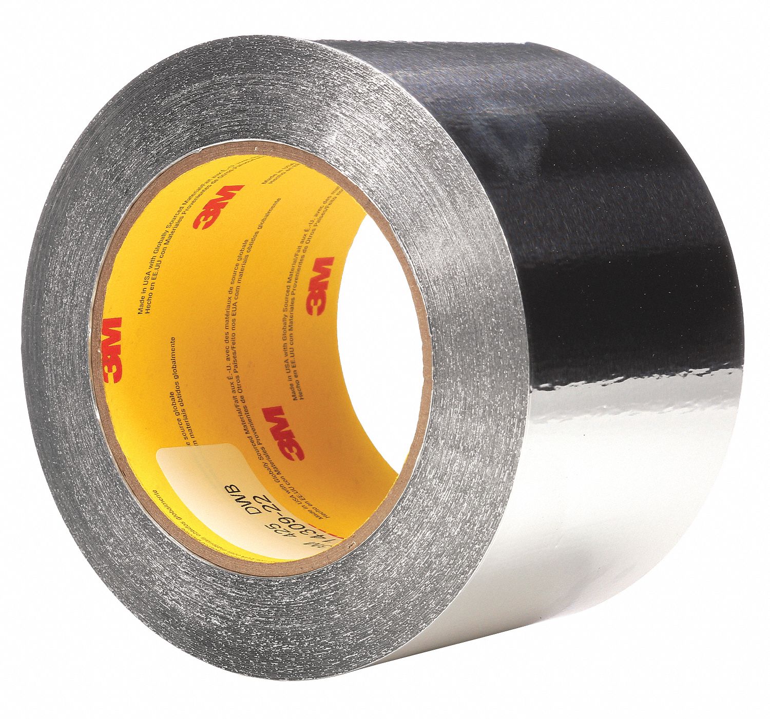 3M Tape Backing Material Aluminum, Number of Adhesive Sides 1 ...