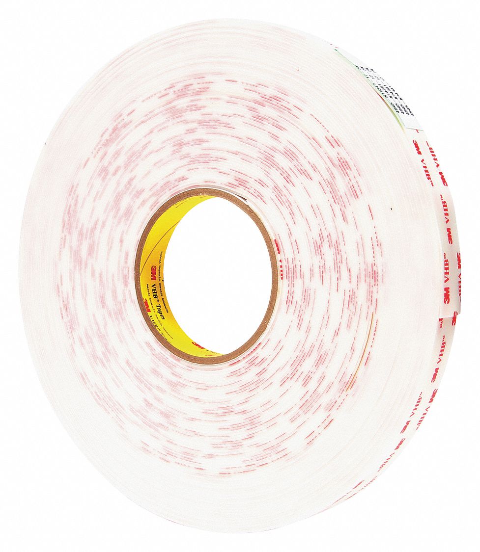 3M™ VHB™ 4945, Acrylic, DoubleSided Foam Tape 54EN624945 Grainger