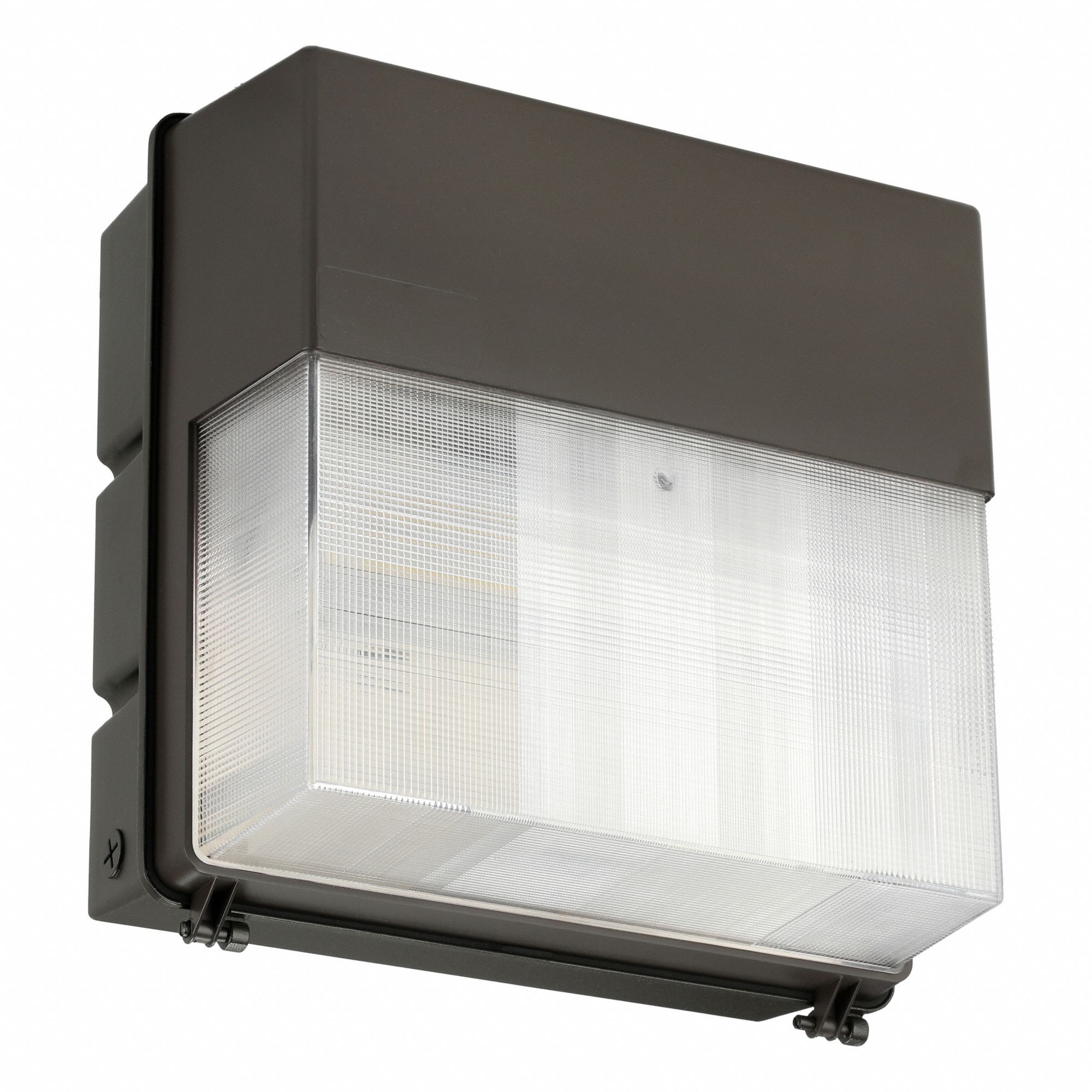 Wall Pack: LED, 3, 383 lm, 5000K, 120 to 277V AC, 32 W, Type III, 8 in Overall Ht