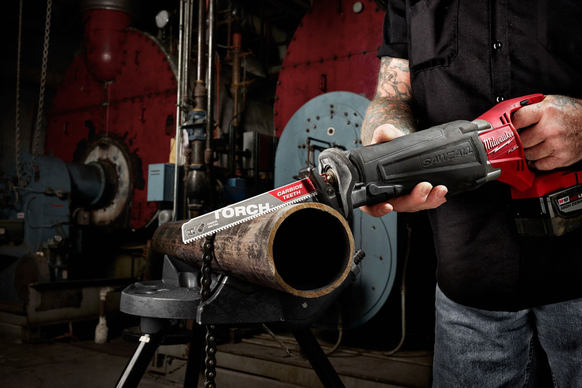 MILWAUKEE Reciprocating Saw Blade 7, 6 in Blade Lg, 1 in Ht, 0.05 in Cut Wd, Straight Back, 25