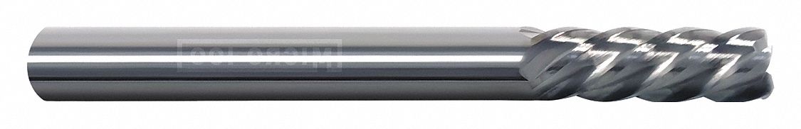 Sq. End Mill, Single End, Carb, 1/2"