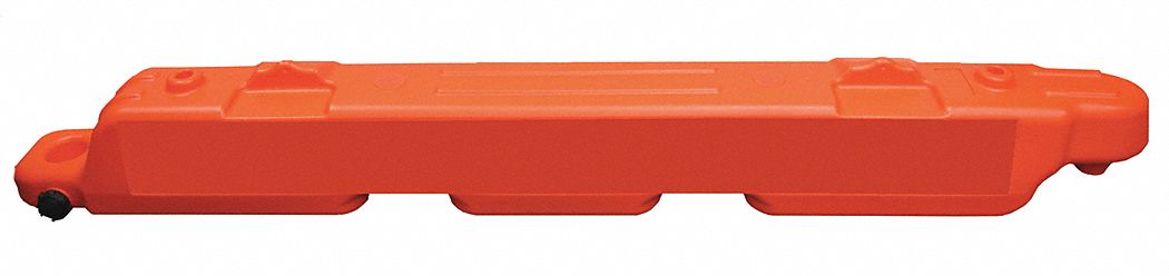 Airport Barricade, Orange, 10" H, 96" L