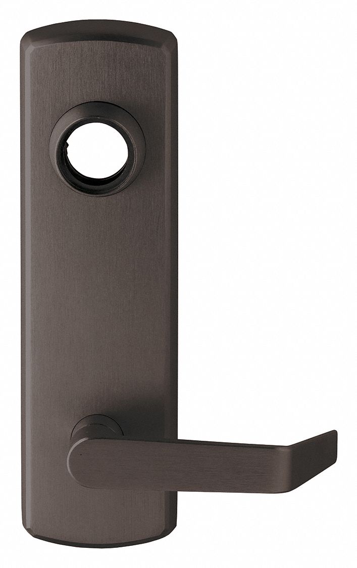 DEXTER, 48 in Max Door Wd, Bronze, Mechanical Exit Device Trim 54FG18