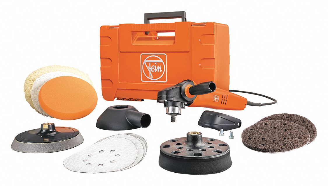 FEIN Polishing Kit, 500 to 1500 rpm, 15.0V 54FH30WPO 1415E Marine