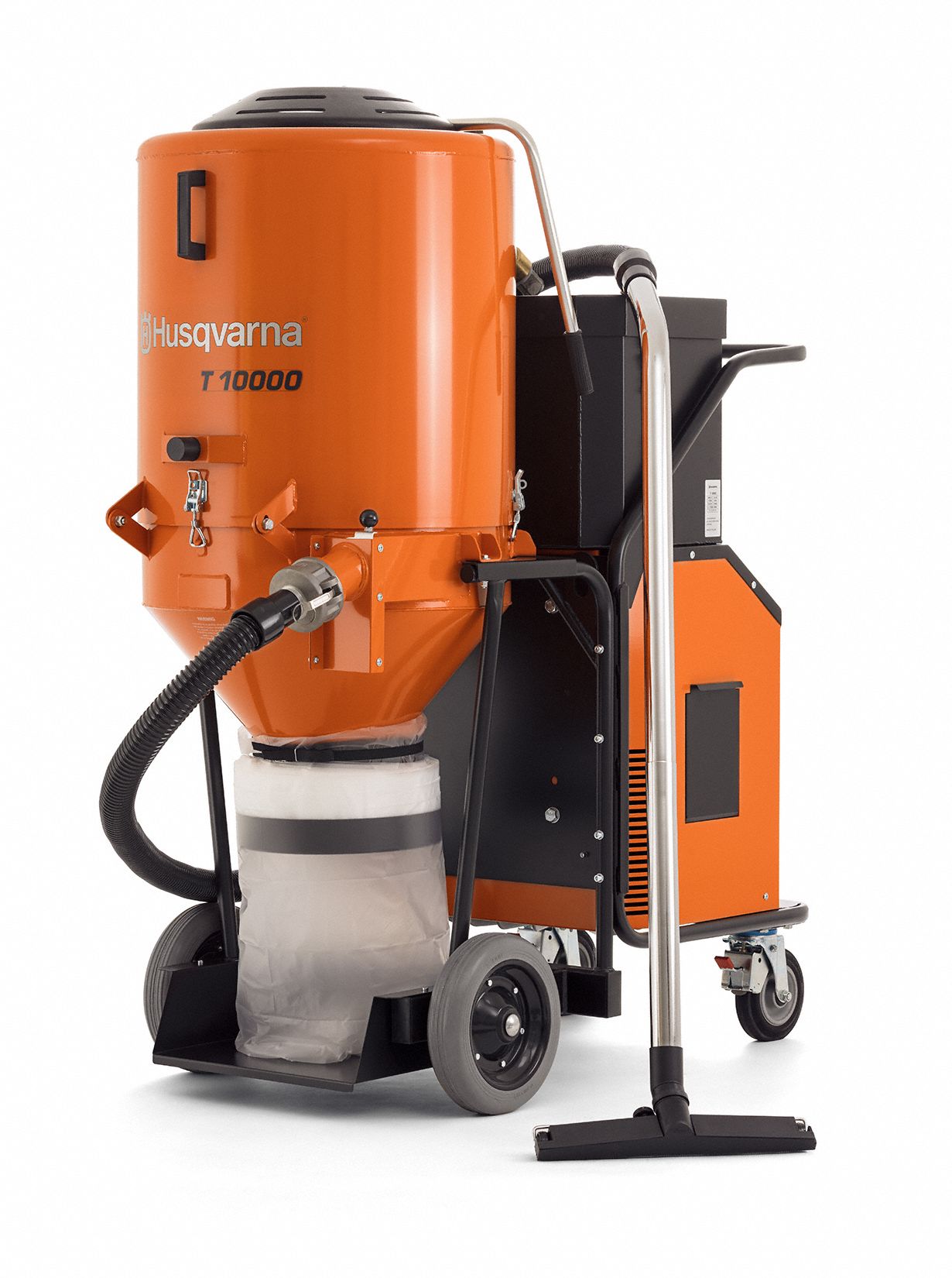 Dust Extractor: 480 V AC, 480 cfm, 3 in Hose Dia., 16 7/8 hp, HEPA, 3 Filters