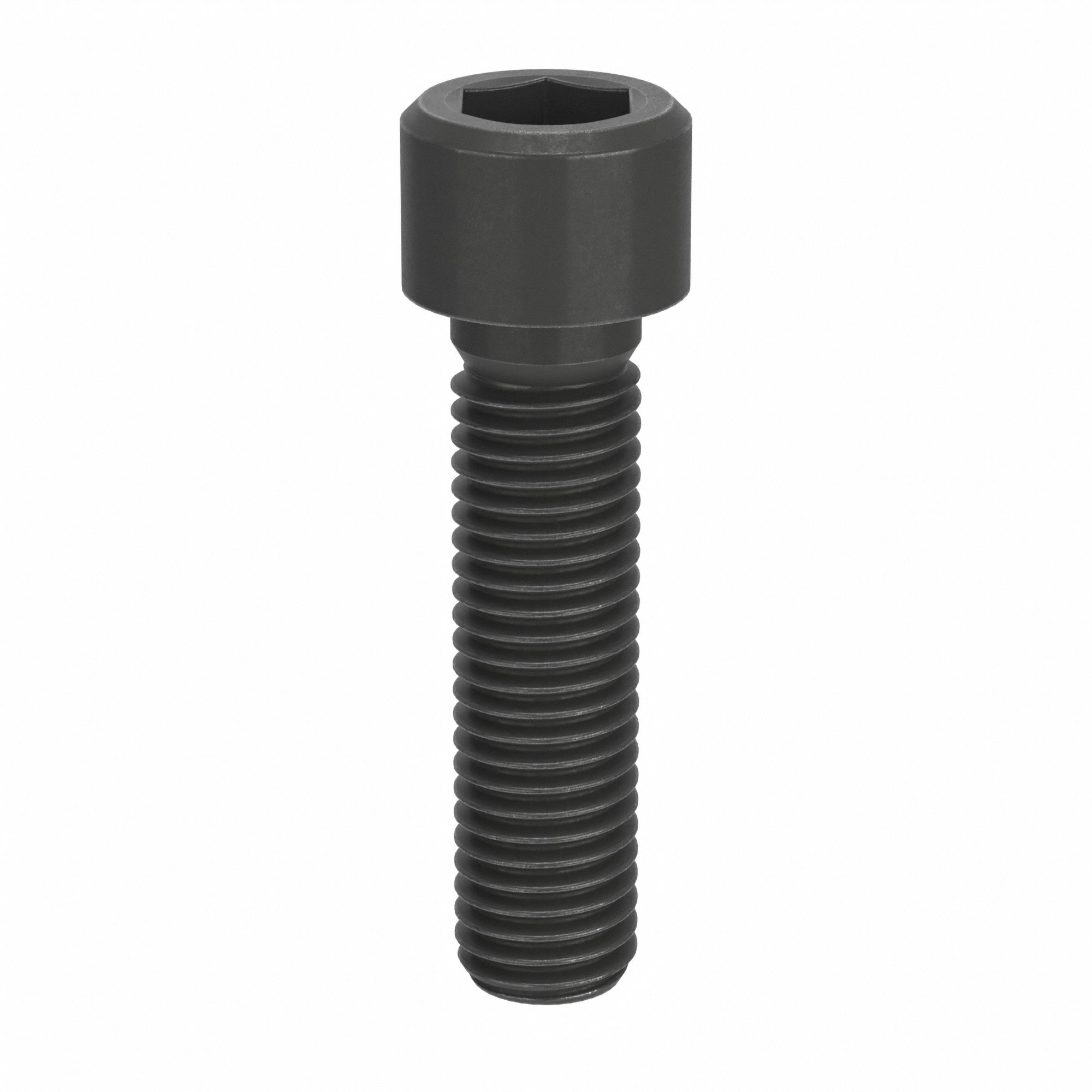 Socket Head Cap Screw: M14x2.00 Thread Size, 55 mm Lg, Std, Black Oxide, Alloy Steel, 25 PK